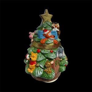Vintage Disney Winnie the Pooh and Friends musical tree